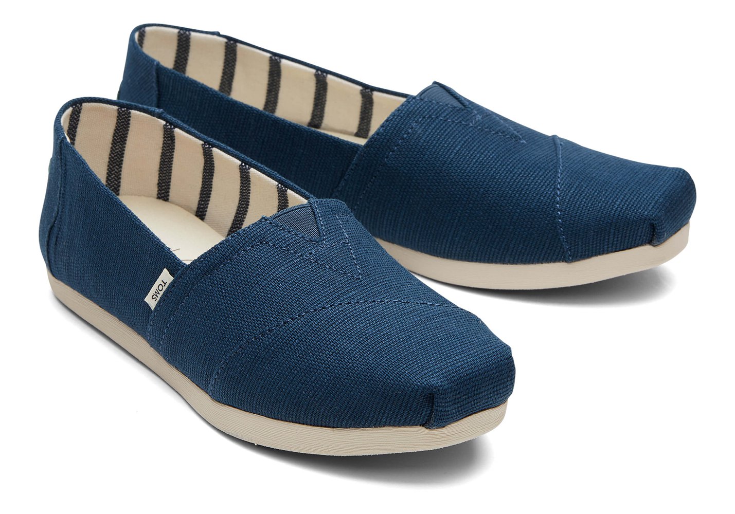 Toms Alpargata Heritage Canvas Espadrille Navy - Womens - 07843-BFYA